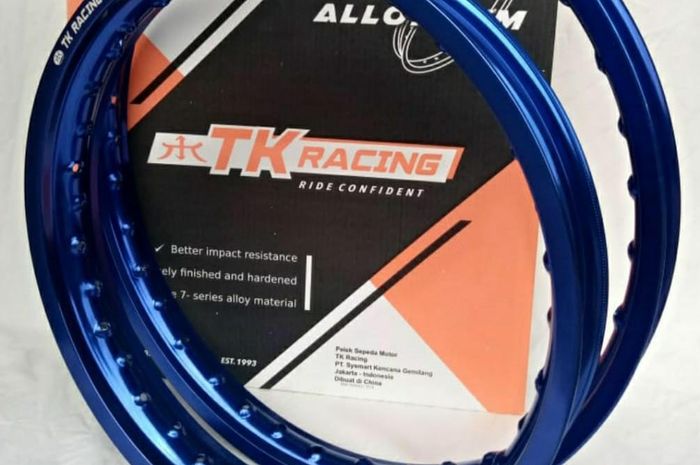 Pelek jari-jari Aluminium buatan TK Racing