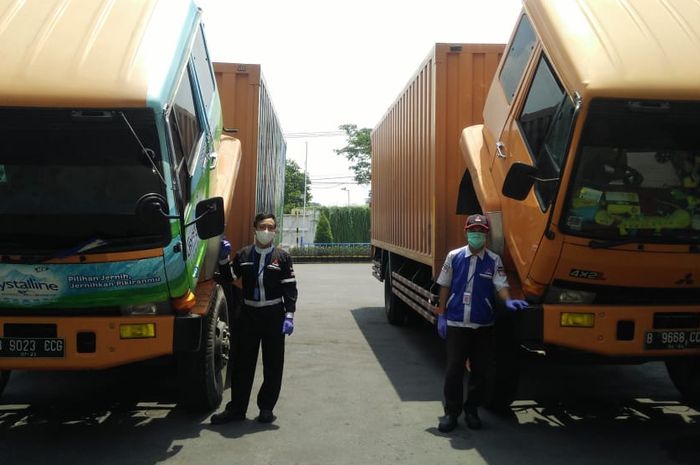 Mitsubishi Fuso siap layani servis truk milik konsumennya di rumah saja