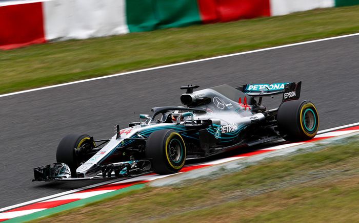 Lewis Hamilton kuasai sesi latihan hari Jumat GP F1 Jepang