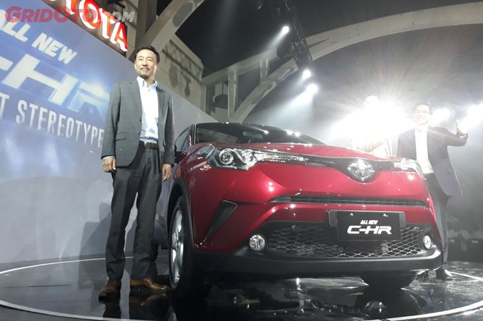 Toyota C-HR resmi diluncurkan di Indonesia, Selasa (10/4/2018)