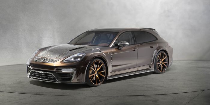 Porsche Panamera Sport Turismo ubahan Mansory untuk ajang Geneva Motor Show 2018