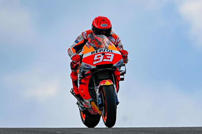 Marc Marquez ungkap dua momen yang sempat membuat nyalinya ciut untuk turun balapan MotoGP Portugal 2021