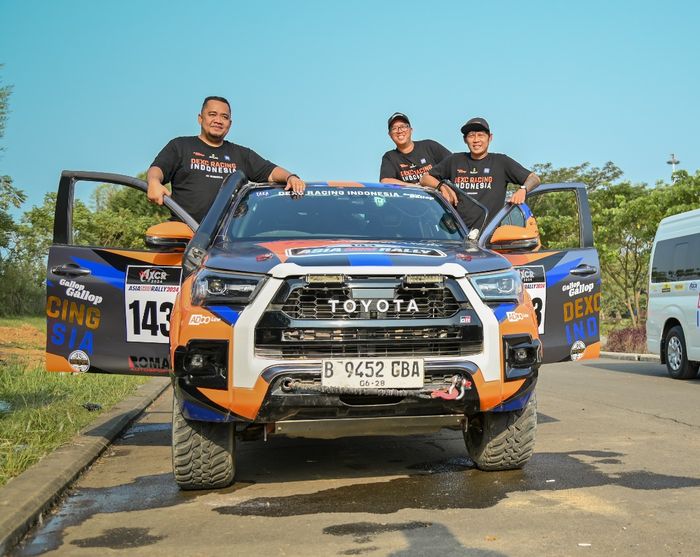 DEXC Racing Indonesia dengan driver Dendi Adisuryo serta Hendro Nugroho  dan Rindra Pradipta sebagai Co-Driver