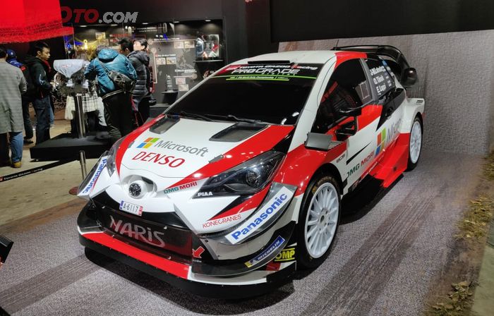 Toyota Yaris yang berlaga di ajang WRC