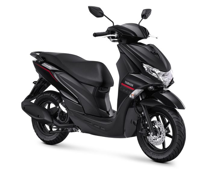 Yamaha FreeGo warna Metallic Black