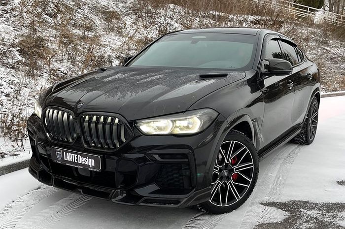 Modifikasi BMW X6 bergaya agresif hasil garapan Larte Design, Amerika Serikat