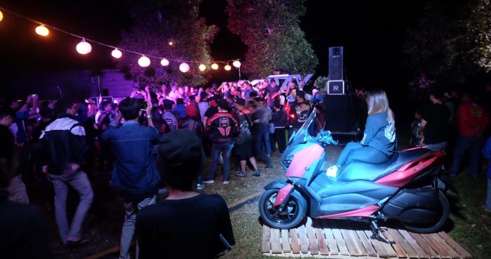 Kemeriahan Maxi Yamaha Day Puncak Tinambung Sulawesi