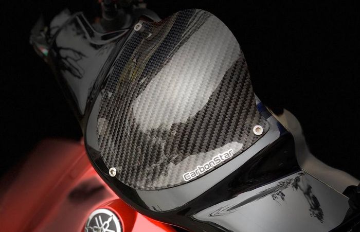 Body carbon dl Yamaha Nouvo, lebih aman dari baret halus