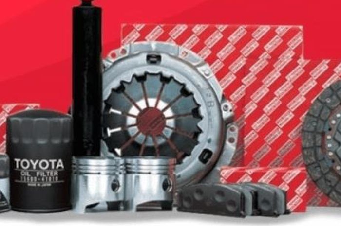 Ilustrasi komponen mobil