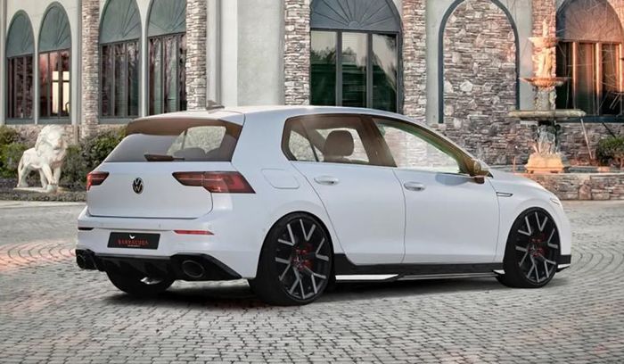 VW Golf Mk8 pakai pelek arracuda Tzunamee EVO ukuran 19x8,5 inci