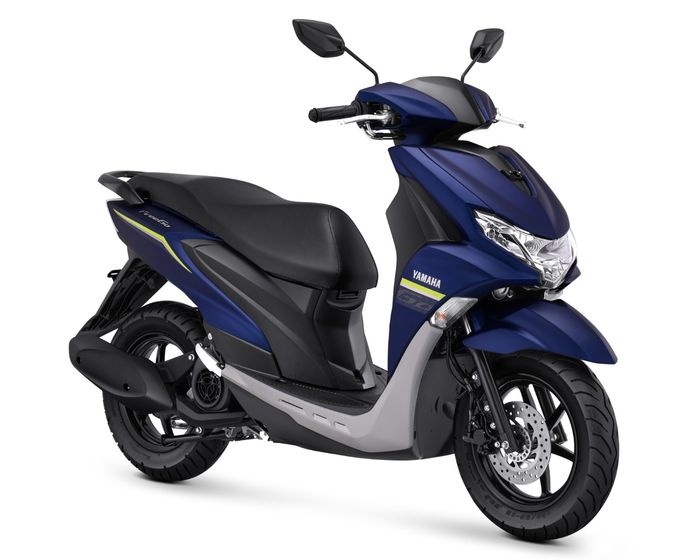 Yamaha FreeGo Standard Version warna Mettalic Blue