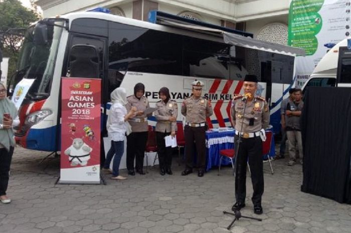 Ilustrasi SIM keliling