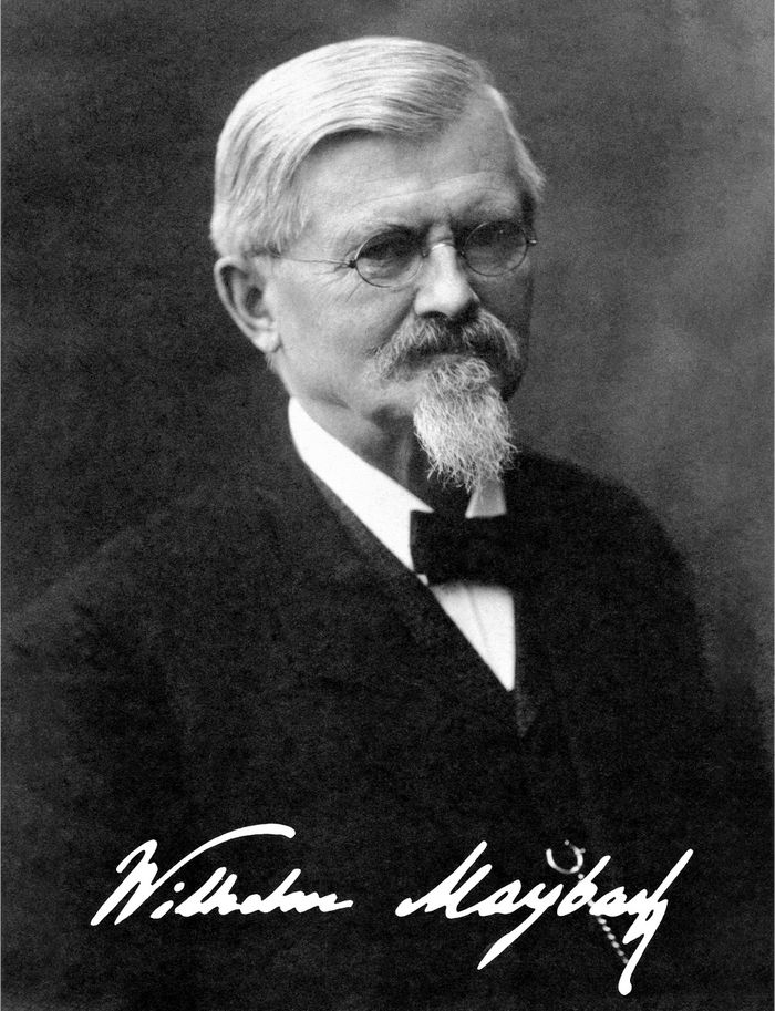 Wilhelm Maybach (9. Februar 1846 bis 29. Dezember 1929). Signiertes Portr&auml;tfoto. (Fotosignatur der Mercedes-Benz Classic Archive: A2002F640)    Wilhelm Maybach (9 February 1846 to 29 December 1929). Signed portrait photograph. (Photo signature in the Mercedes-Benz Classic archive: A2002F640) 