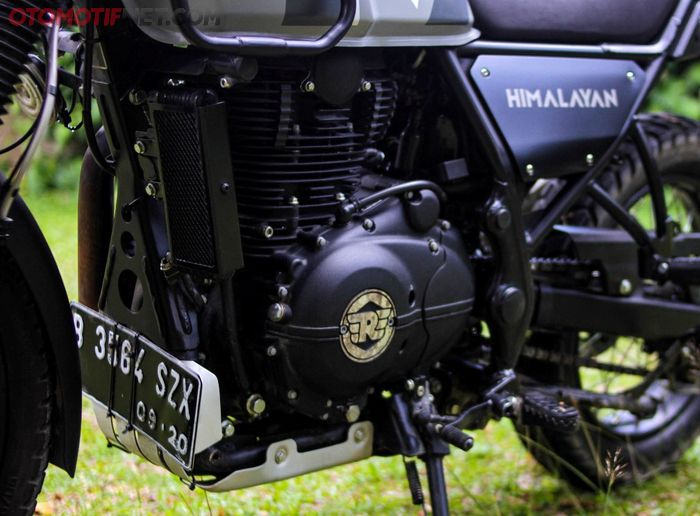 Mesin 411 cc 1 silinder Himalayan kini sudah lolos standar emisi Euro 4 