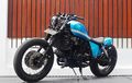 Honda Magna VF750C Pangkas Sasis, Ban & Bodi Gendut, Kejar Gaya Bobber