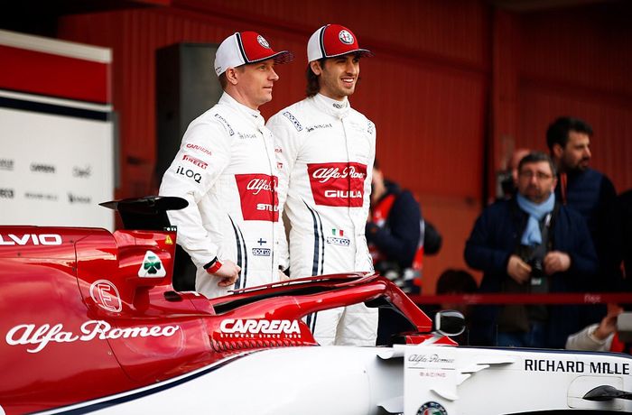 Alfa Romeo Racing menggantikan nama Sauber mulai F1 2019, namun manajamen tim tetap dijalankan oleh Sauber Group