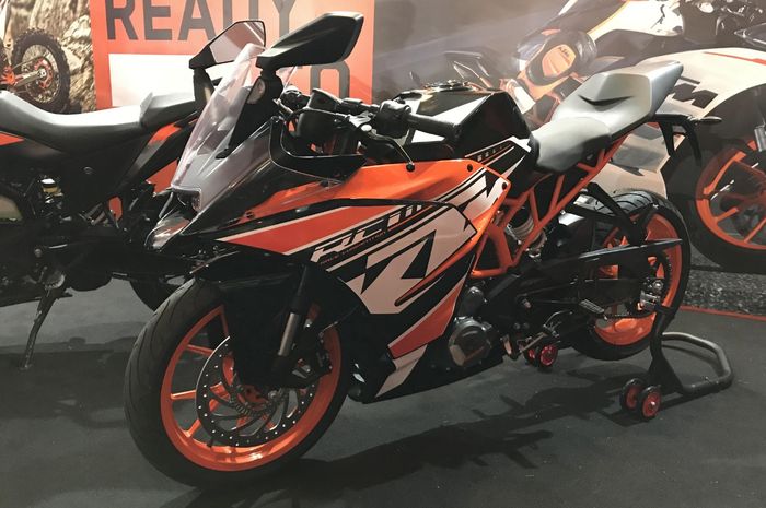 KTM RC 390 yang akan dipakai berlaga OMR