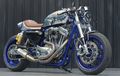 Harley-Davidson Bergaya Cafe Race Ini Milik Mantan Atlet Basket, Sporti dan Bisa Buat 'Ngaca'