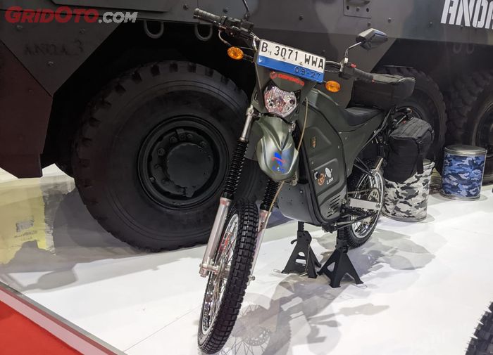 E-Tactical Motor Bike Type S dipameran Indo Defense 