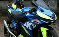 Cakep Deh Kalau Suzuki GSX-R150 Dikasih Topeng Gini, Moge Look Banget