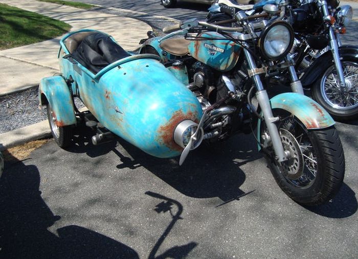 Sespan zaman perang, udah karatan begitu