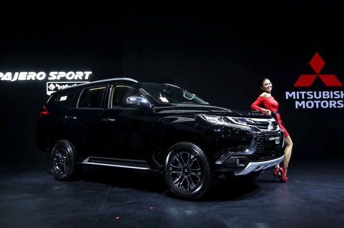 All New Mitsubishi Pajero Sport dipamerkan di ajang pameran otomotif 2018 (19/4/2018)