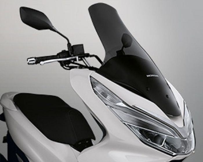 All New Honda PCX 150. Windshield Sectbill tersedia di Ihsan
