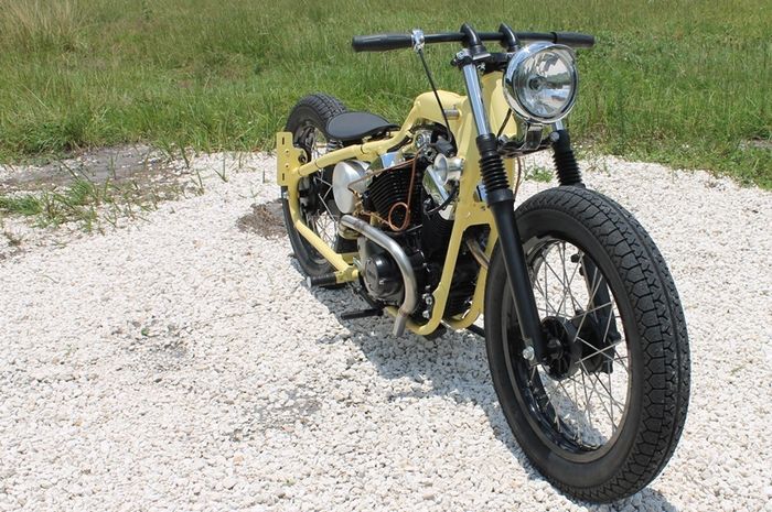 Yamaha XV250 Virago kustom bobber dari Matt Fuller, dilansir oleh www.bikebound.com