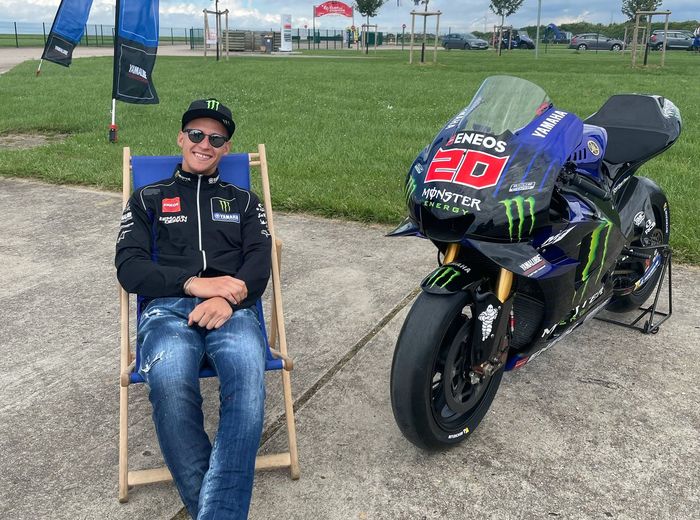 Fabio Quartararo akan tetap pakai nomor 20 untuk MotoGP musim depan