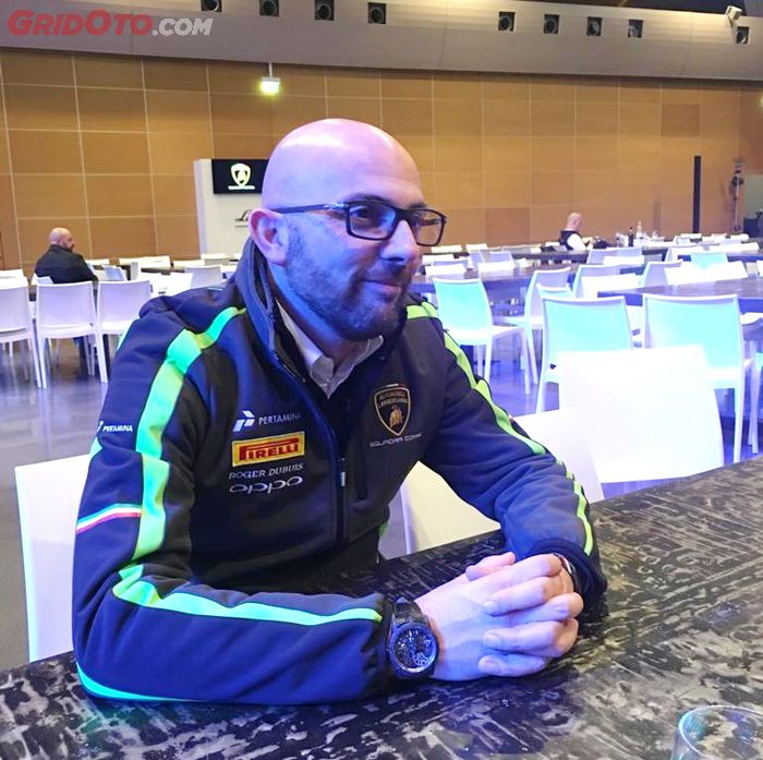 Giorgio Sanna, Head of Motorsport Automobili Lamborghini