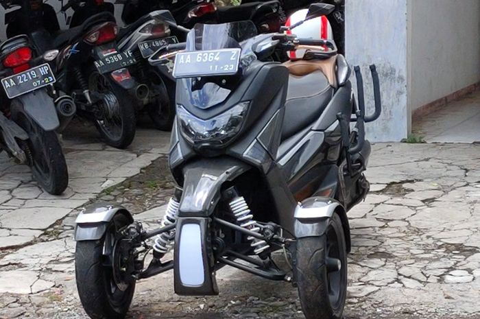 Yamaha NMAX milik Ipung asal Wonosobo, Jawa Tengah.