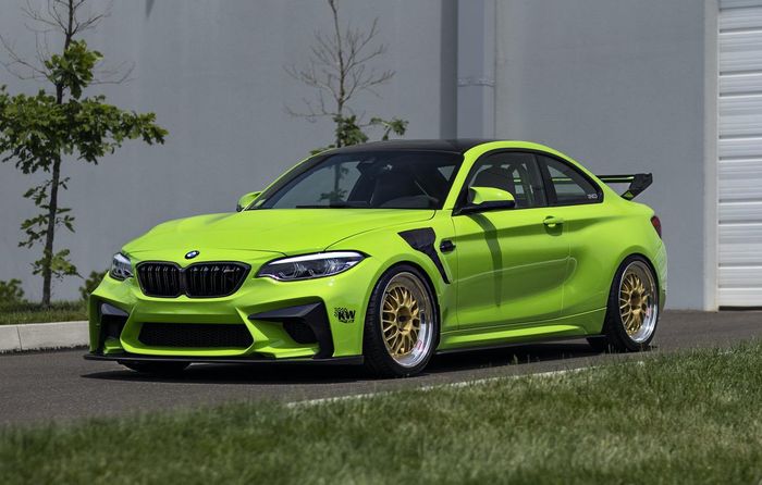 BMW M2 Competition lebih agresif dipasangi body kit 3D Design