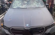 BMW i5 Adu Banteng dengan Honda Supra di Depan Mercu Buana, Ini Kronologinya