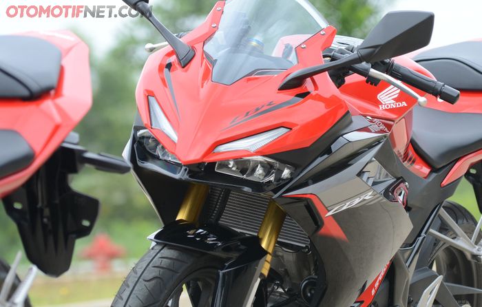 Lampu depan CBR250RR banget, lampu sein CBR150RR kini menyatu dengan DRL