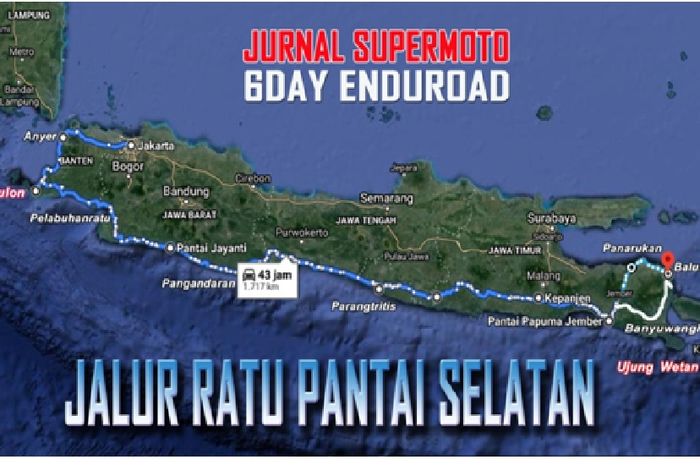 SMOG Gelar 6Day Rally Supermoto, Sisir Jalur Ratu Pantai Selatan
