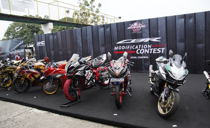 Kontes modifikasi Honda CBR di Indonesia CBR Race Day 3 di Sentul 9/12/2018