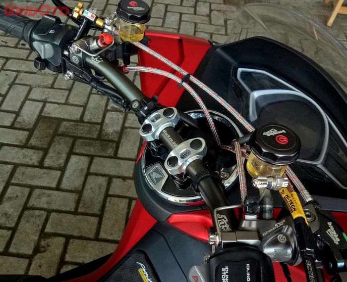 Sektor setang Honda PCX 150 kena upgrade 