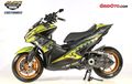 Usung Tema Isle of Man TT, Yamaha Aerox Ini Raih Best Decal di Bandung