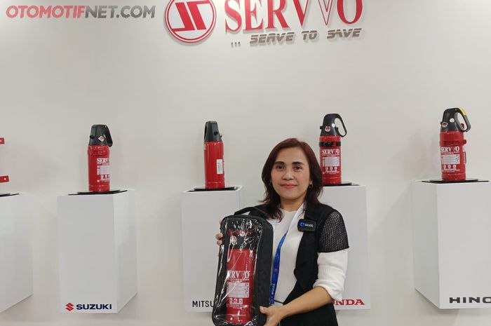 Eky Mery, GM Marketing SERVVO, &quot;SERVVO konsen menghadirkan APAR untuk memberikan perlindungan kepada Masyarakat Indonesia dari resiko kebakaran,&quot;