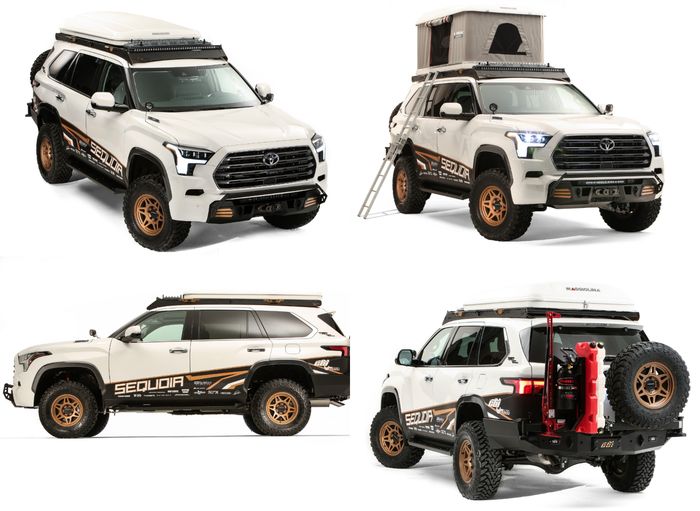 Modifikasi Toyota Sequoia Ultimate Overlanding di ajang SEMA Show 2022
