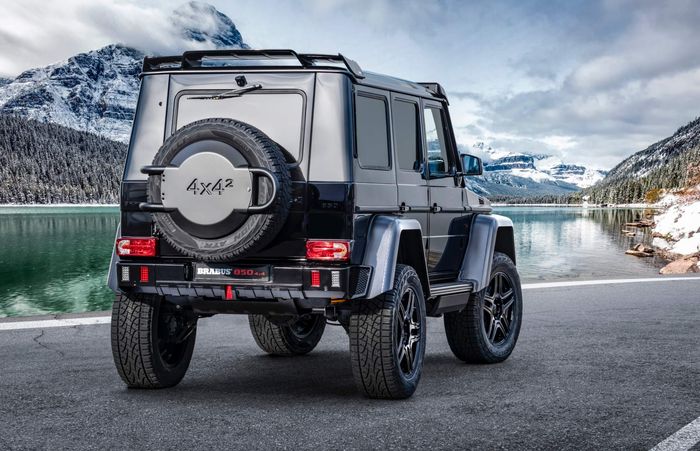 Modifikasi Mercedes-AMG G63 garapan Brabus dengan tenaga 838 dk