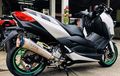 Yamaha XMAX Kian Pakem, Upgrade Cakram Belakang Lebar, Tapi Pakai Trik Ini