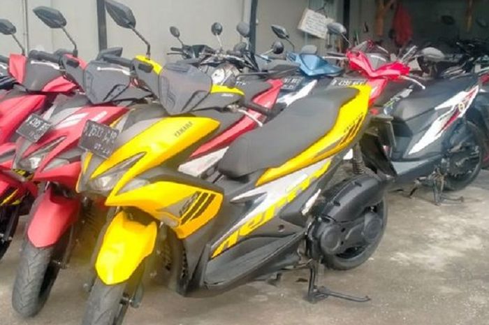 Murah Yamaha Aerox bekas tahun muda dijual cuma segini.