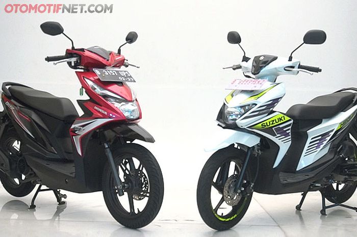 Honda BeAT dan Suzuki Nex II