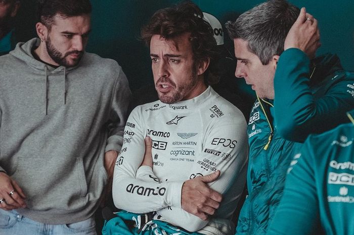 Fernando Alonso akan memulai musim pertamanya untuk tim Aston Martin di balap F1 2023