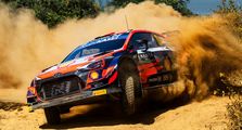 Pereli Tim Hyundai Thierry Neuville Tercepat di Lintasan Kasar Leg 1 Reli Safari 2021