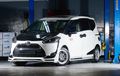 Modifikasi Toyota Sienta Pakai Pelek Enkei dan Body Kit M'z Speed