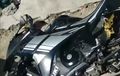 Suzuki GSX-R150 'Tiduran', Pemotor Ditemukan Meninggal di Bawah Ban Truk 