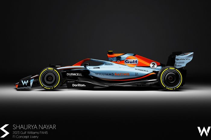 Pabrikan oli Gulf disebut-sebut jadi sponsor tim Williams di F1 2023
