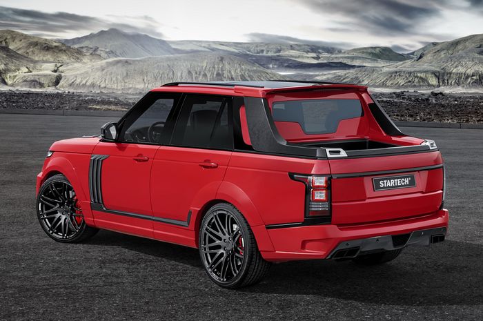 Range Rover berubah jadi pikap double cabin